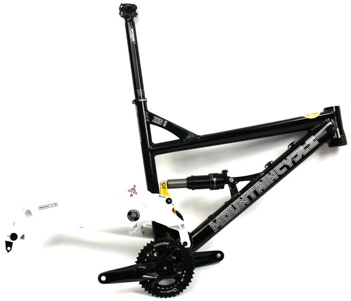 CYCLE ZEN II Sm Mountain Bike Frame Single Pivot Suspension Alloy NEW