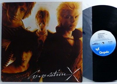 GENERATION X Self Titled s/t Debut LP Original