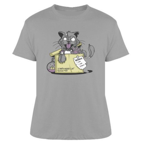 Schrodingers Cat Test Zombie Funny T Shirt