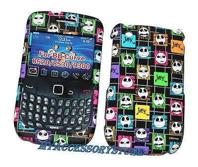 BlackBerry Curve 8520 Nightmare before Christmas Jack Hard Cell Phone