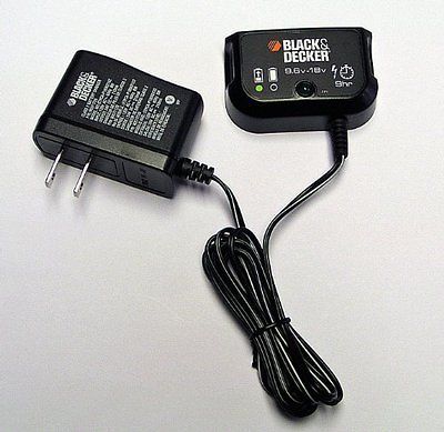 NEW Black and Decker Multi Volt Charger for 9.6V Thru 18V Slide Pack