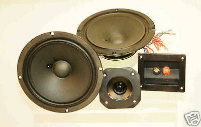 Ohm Center Channel Speaker Kit Cerwin Vega Components