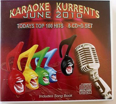 NEW KARAOKE KURRENTS CD+G w/BLACK EYED PEAS,LADY ANTEBELLUM, KESHA