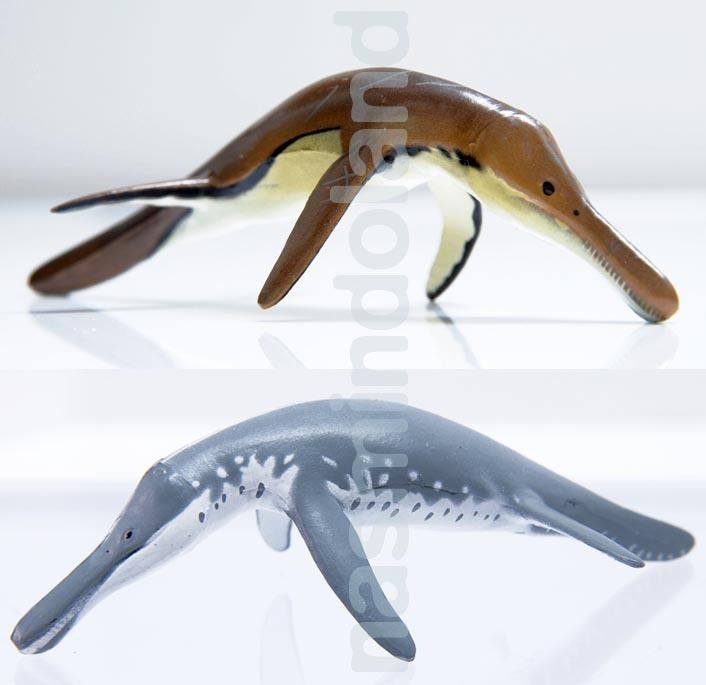 UHA Kaiyodo Liopleurodon normal special dolphin fish 2 dinosaur figure