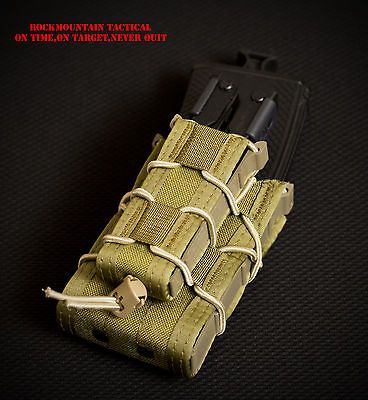 HSGI Double Decker TACO Magazine Pouch molle KHAKI NEW