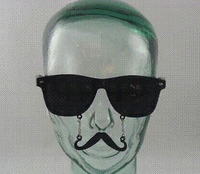 Moustache Sunglasses  Lord Lucan Incognito Legendary SunglassesTh