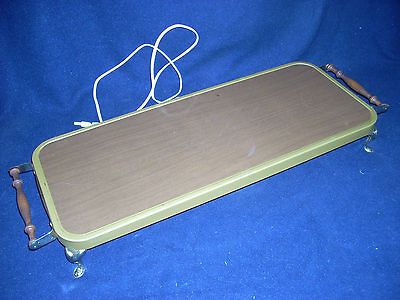 Vintage 50s 60s Mid Century WARM O TRAY Electric Hot Food Warmer