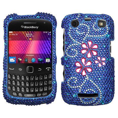 For BLACKBERRY 9350/9360/9370 (Curve) Bling Rhinestones Case Cover