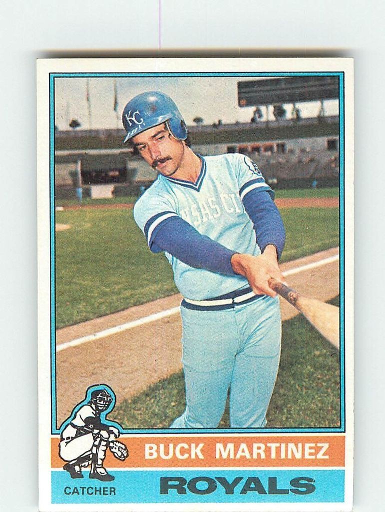 1976 Topps #616 BUCK MARTINEZ NEAR MINT *s4