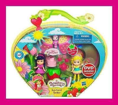 NEW STRAWBERRY SHORTCAKE Mini Doll Playset SUN LOVIN GARDEN Cherry Jam