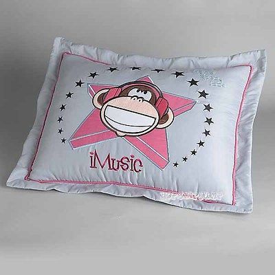 BOBBY JACK “iMUSIC” PILLOW SHAM ~ NIP