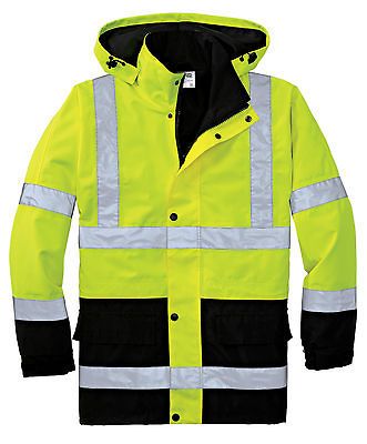 ANSI Class 3 Waterproof Parka S   4X Customize Safety Logos Business