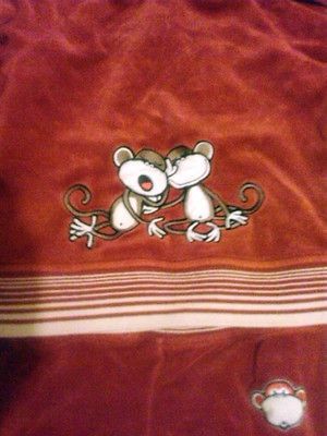 GIRLS BOBBY JACK RED MONKEY SWEAT SUIT OUTFIT HOODIE CLOTHING SIZE