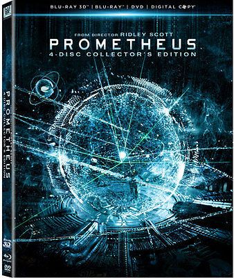 Newly listed Prometheus Blu ray 3D disc Collectors Edition 1 disc