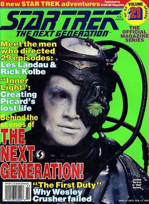 Next Generation Magazine #21 Hugh The Borg/Inner Light/Wesley Crusher