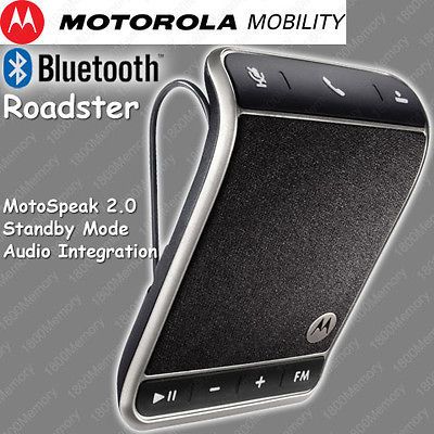 Motorola Roadster Bluetooth InCar Speakerphone FM Transmitter Noise