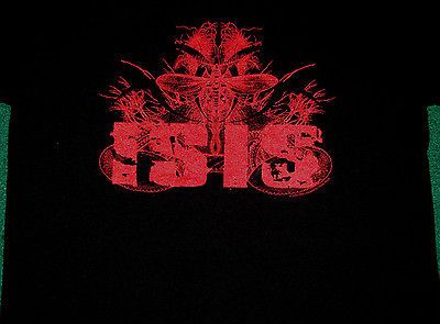 ISIS Red Name Logo Shirt NEW S M L XL