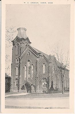 Church Cadiz Ohio OH Postcard