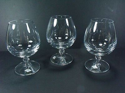 KLINGENBRUNN GERMAN CRYSTAL Germany AMABILE? brandy GLASS (4