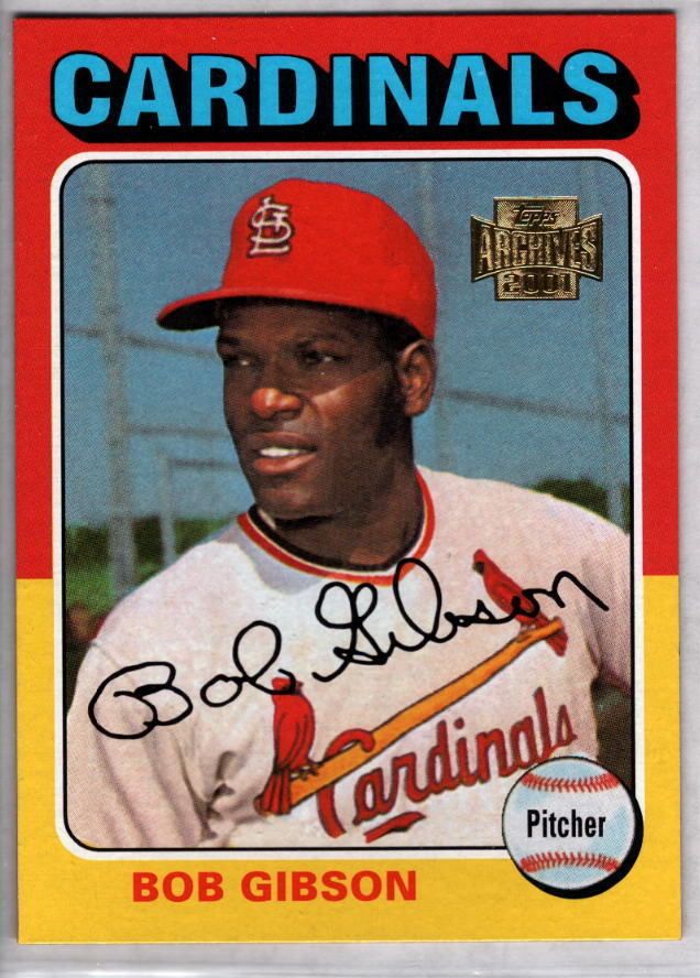 BOB GIBSON 2001 Topps Archives #137