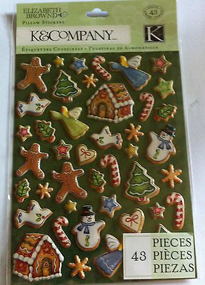 Company VISIONS OF CHRISTMAS COOKIE pillow stickers
