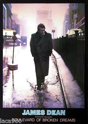 JAMES DEAN Helnwien Boulevard of Broken Dreams Original Poster