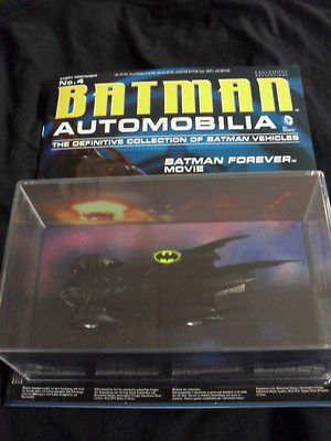 BATMAN AUTOMOBILIA COLLECTION #4 BATMAN FOREVER MOVIE DIE CAST