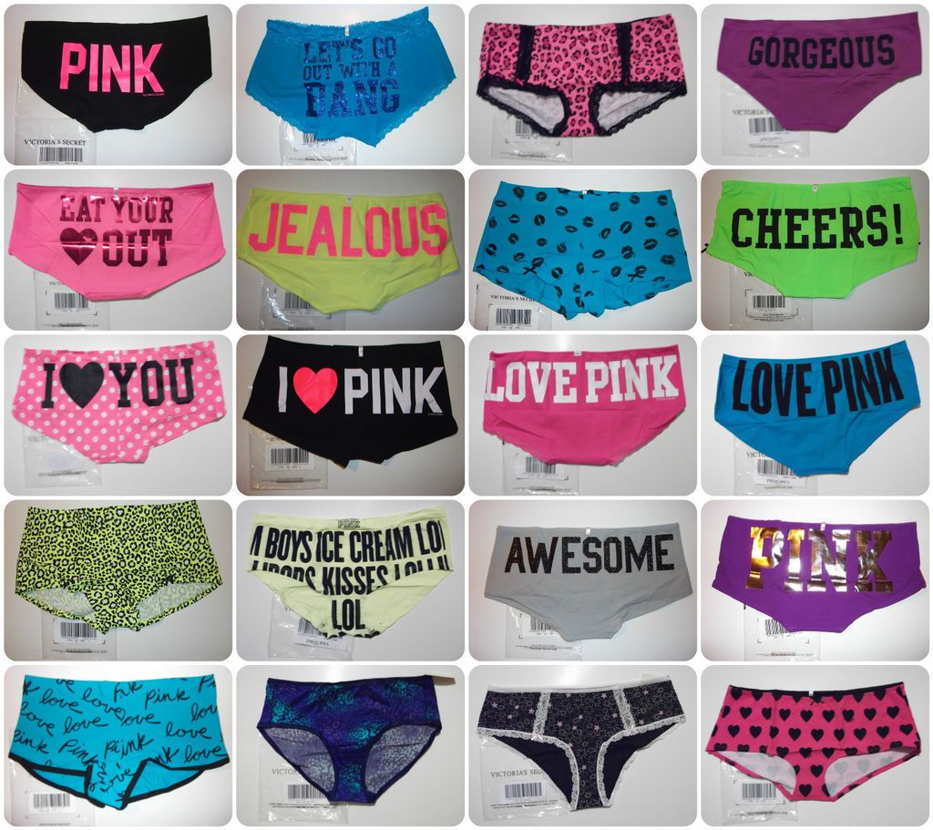 victoria secret boyshorts yoga in Panties