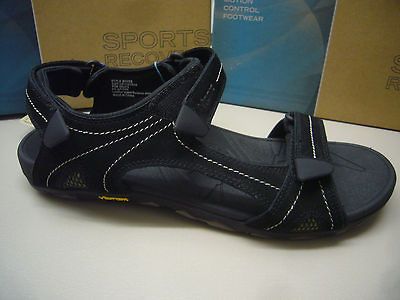 VIONIC ORTHAHEEL MENS SANDAL BOYES BLACK GREY SIZE 10