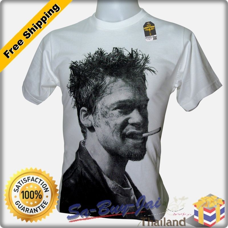 SHIRT BRAD PITT V2 ACTOR FIGHT CLUB 1999 FILM RTO NWT