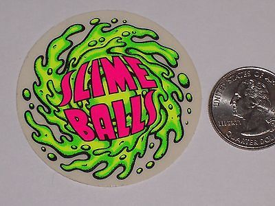 VTG SANTA CRUZ SLIMEBALLS WHEELS OJ SMA SKATEBOARD OLD SCHOOL NOS