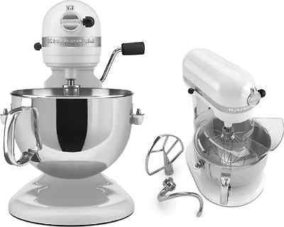 New Kitchenaid Pro 600 Stand Mixer KP26m1xqwh 6 Quart White