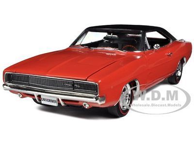 1968 DODGE CHARGER RED 383 4SPD 1967 CAR & DRIVER CAR 1/18 AUTOWORLD