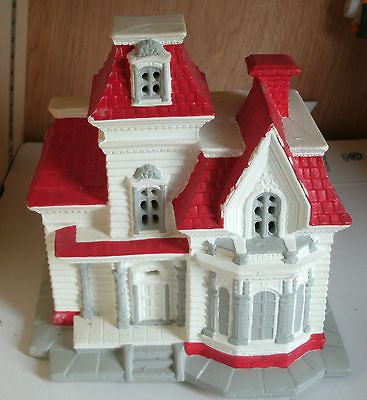 Vintage Byron Molds Victorian Mansion Ceramic Building