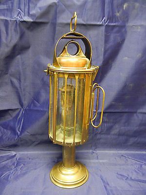 ANTIQUE FRENCH SCONCE CARRIAGE LAMP LANTERN LUCHAIRE PARIS STEAMPUNK