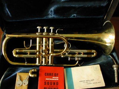 Vintage Bach Stradivarius 182 Flugelhorn Model Woody Shaw played