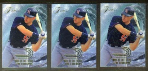 1994 Flair #4 Jim Edmonds CALIFORNIA ANGELS 3 NM Cards