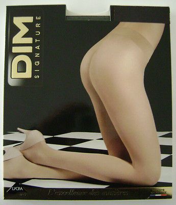 Dim Seamless Pantyhose Tights Black X Large  No Gusset 