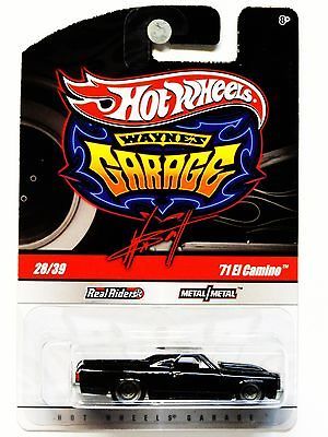 HOT WHEELS WAYNES GARAGE #28/39 71 EL CAMINO