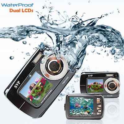 Max. UnderWater Digital Camera + Video w/ Dual LCDs Screen   BRAND NEW