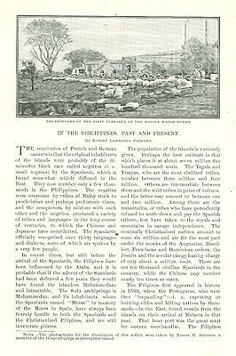 1899 Philippine Islands Past & Present Manila Corregidor Calocan