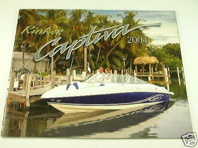 2004 04 Rinker CAPTIVA Boat BROCHURE RX1 232 262 212