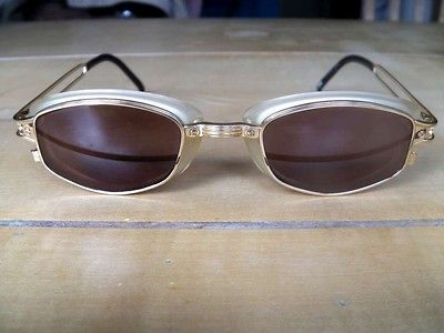 Vintage Jean Paul Gaultier sunglasses 80s JPG 58 7208*golden frame