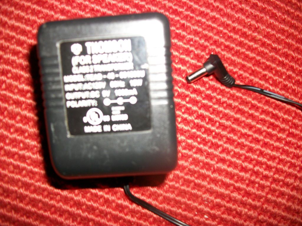 thomson wireless speaker power supply 9v 1000ma