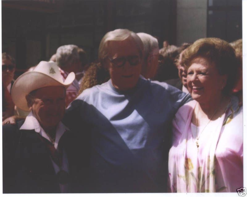 Vestal Goodman George Jones Jimmy Dickens Photo