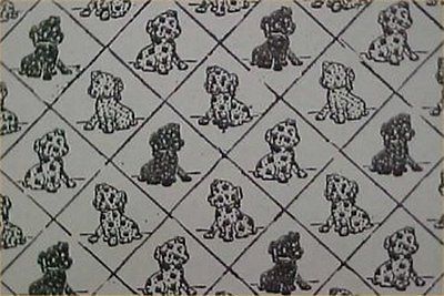 Vintage Quilt Pattern Mail Order Puppy Dog Calico PUP Applique 1930s