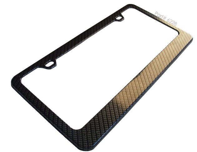 Toyota Tundra TRD Real Carbon Fiber License Plate Frame 3M Twill 96 00