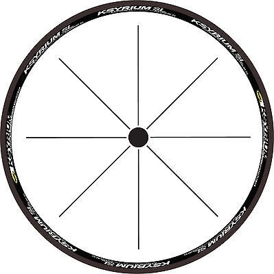 MAVIC KSYRIUM SL ROAD WHEEL DECAL STICKERS. TWO WHEELS. VARIOUS