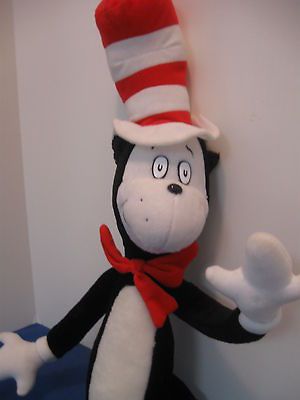 Cat In The Hat 23 inch stuffed plush animal Official Movie Merchandise