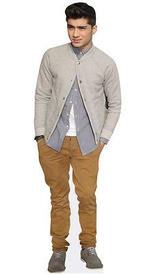 Zayn Malik Mini Size Cardboard Cutout Real Stand Up Merchandise One